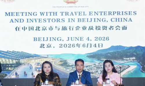 Huế đẩy mạnh các hoạt động xúc tiến du lịch tại Trung Quốc