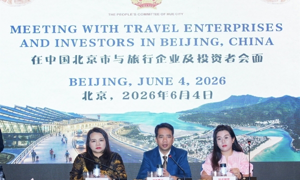 Huế đẩy mạnh các hoạt động xúc tiến du lịch tại Trung Quốc