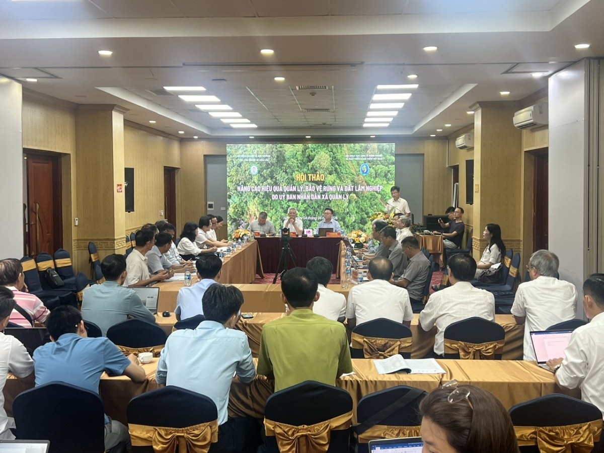 Quang cảnh hội thảo.