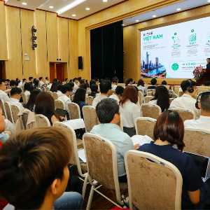 Hội nghị “Sản phẩm mới & Định hướng phát triển thị trường” năm 2026 với chủ đề “Tài sản mã hóa và tương lai thị trường tài chính số” do Ủy ban Chứng khoán Nhà nước đã tổ chức ngày 5/6 - Ảnh: Việt Dũng.