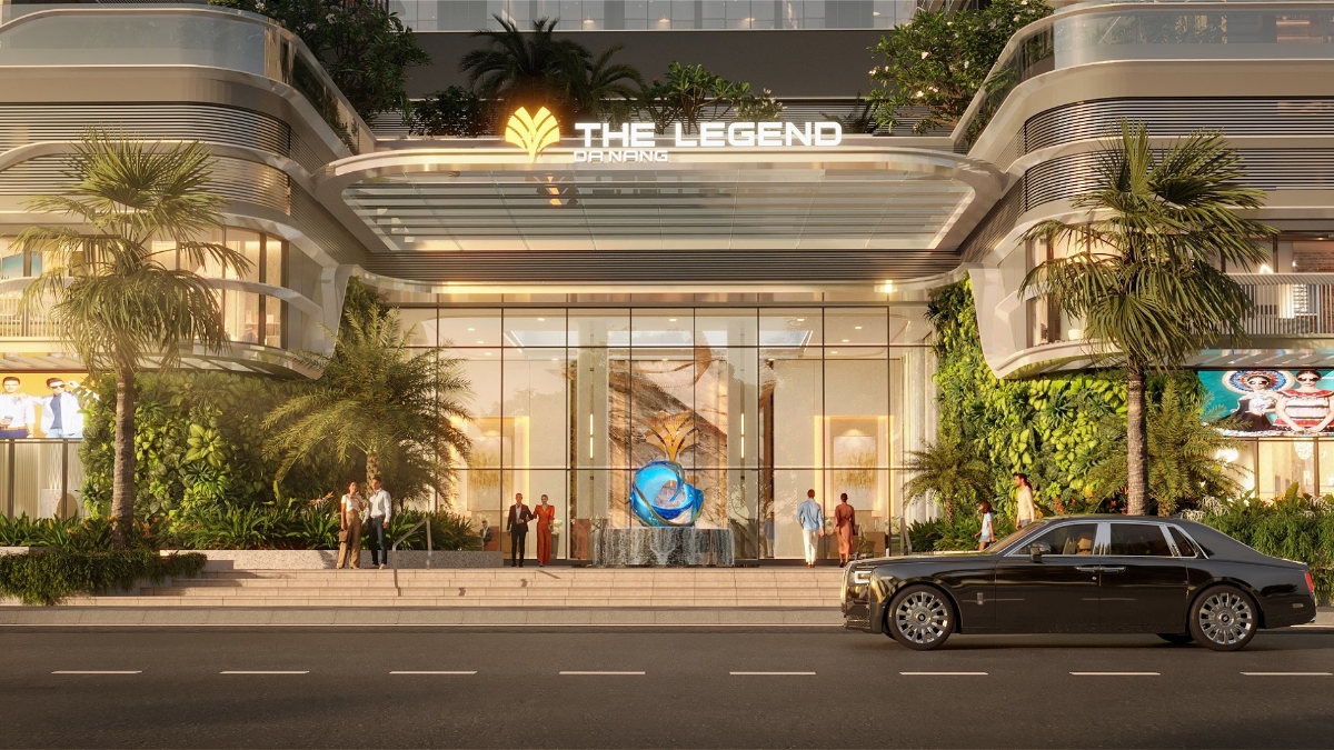 The Legend Danang được định vị là tài sản khai thác lưu trú tại trung tâm thành phố, hướng tới tối ưu công suất vận hành và hiệu quả đầu tư. Ảnh: ROX Signature.