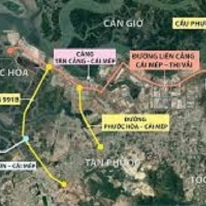Cụm Cảng Cái Mép - Thị Vãi đã hình thành sẵn có.