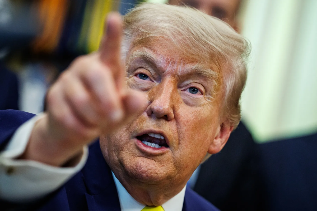 Tổng thống Mỹ Donald Trump - Ảnh: Bloomberg
