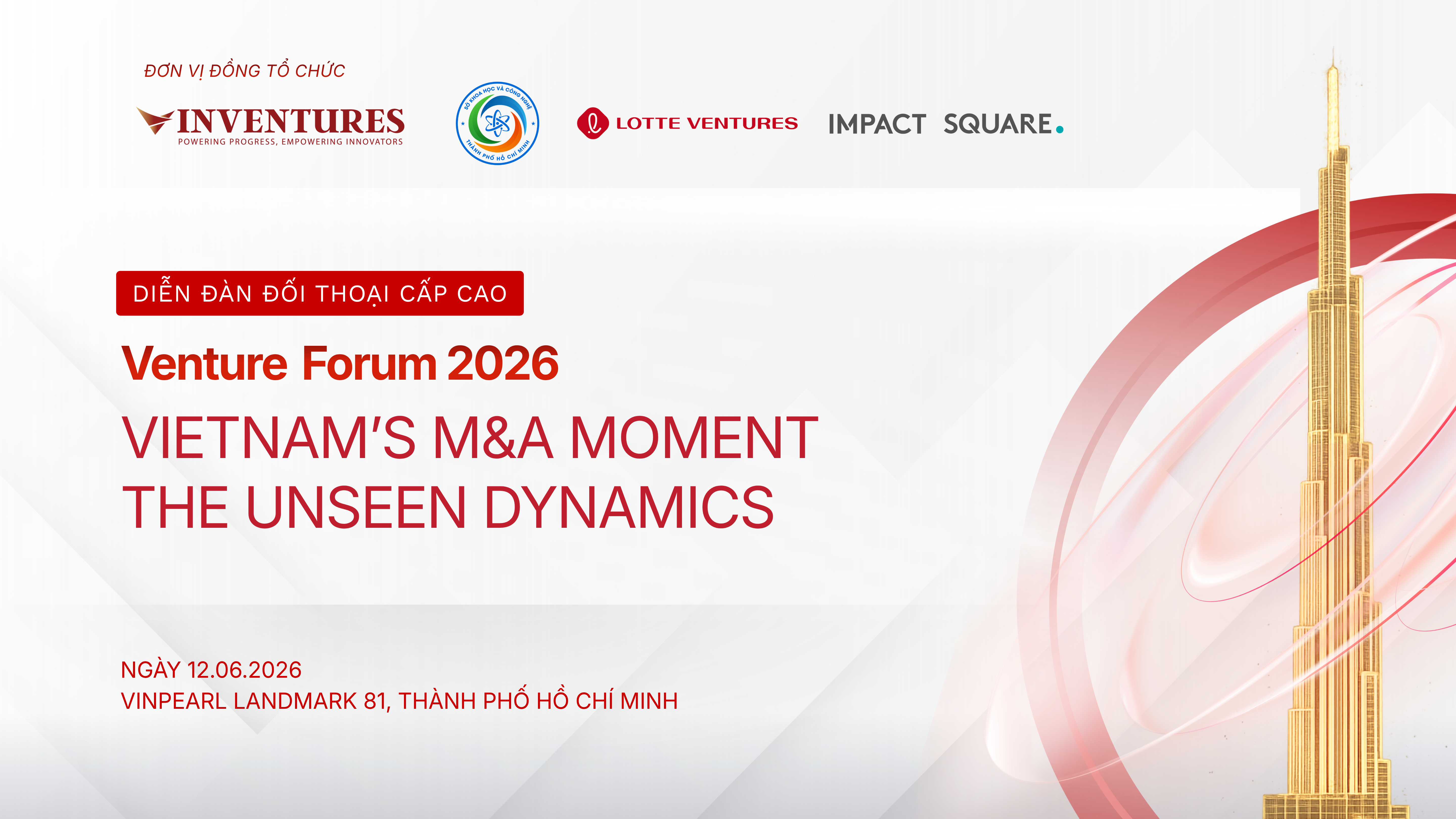 Đếm ngược tới Venture Forum 2026: Điểm hẹn của giới đầu tư công nghệ và tài chính châu Á 1 Đếm ngược tới Venture Forum 2026: Điểm hẹn của giới đầu tư công nghệ và tài chính châu Á - Ảnh 1