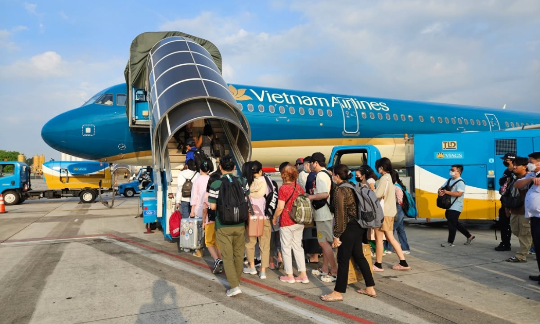 Ảnh: Sân bay quốc tế Tân Sơn Nhất