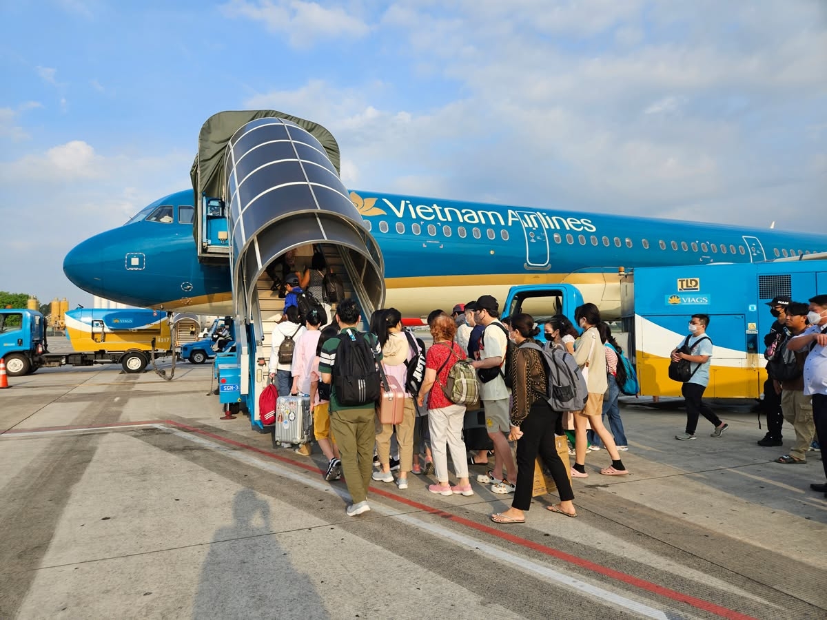 Ảnh: Sân bay quốc tế Tân Sơn Nhất