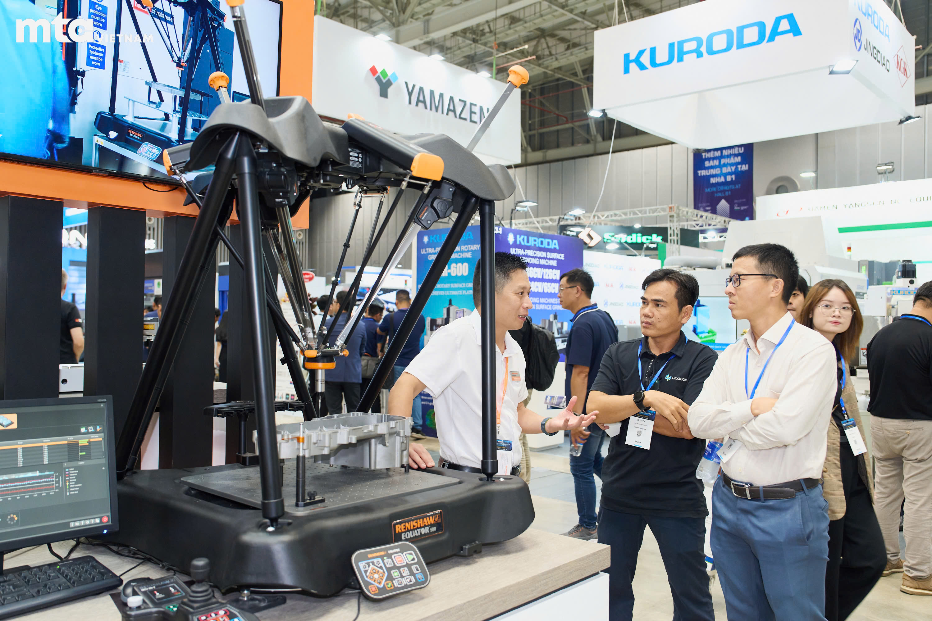 The convergence of industry giants solidifies MTA Vietnam as the definitive ‘technological benchmark’ for the manufacturing sector&nbsp; (Photo: MTA Vietnam 2025)