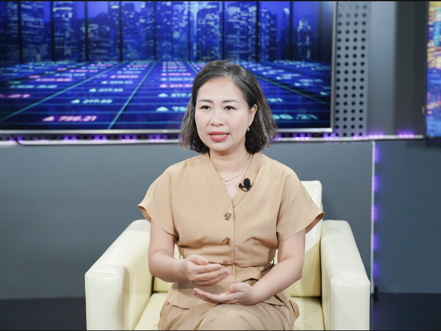 Bà Nguyễn Thị Hằng Nga, CFA, Tổng giám đốc Công ty TNHH Quản lý Quỹ ĐTCK Vietcombank (VCBF)