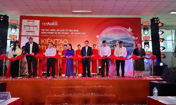 Khai mạc VietAgros 2026: Thúc đẩy chuyển đổi xanh trong ngành thủy sản