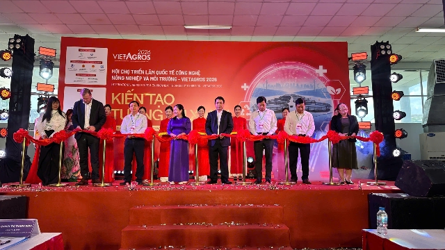 Khai mạc VietAgros 2026: Thúc đẩy chuyển đổi xanh trong ngành thủy sản