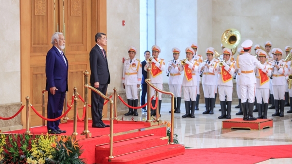 Thủ tướng Lê Minh Hưng chủ trì lễ đón chính thức Thủ tướng Timor-Leste