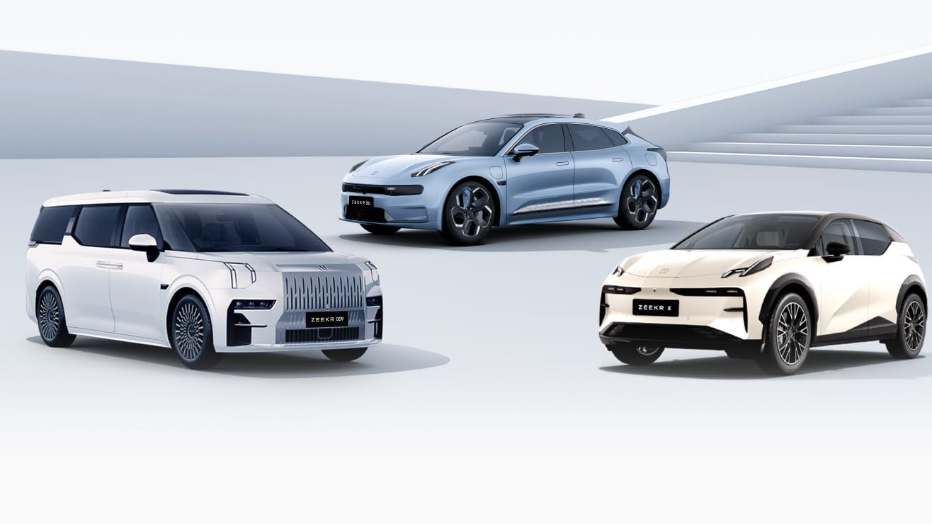 Một số mẫu xe của&nbsp;Zeekr được phân phối bởi Tasco Auto.