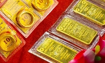 Vàng trong nước chỉ còn cao hơn thế giới khoảng 4 triệu đồng/lượng
