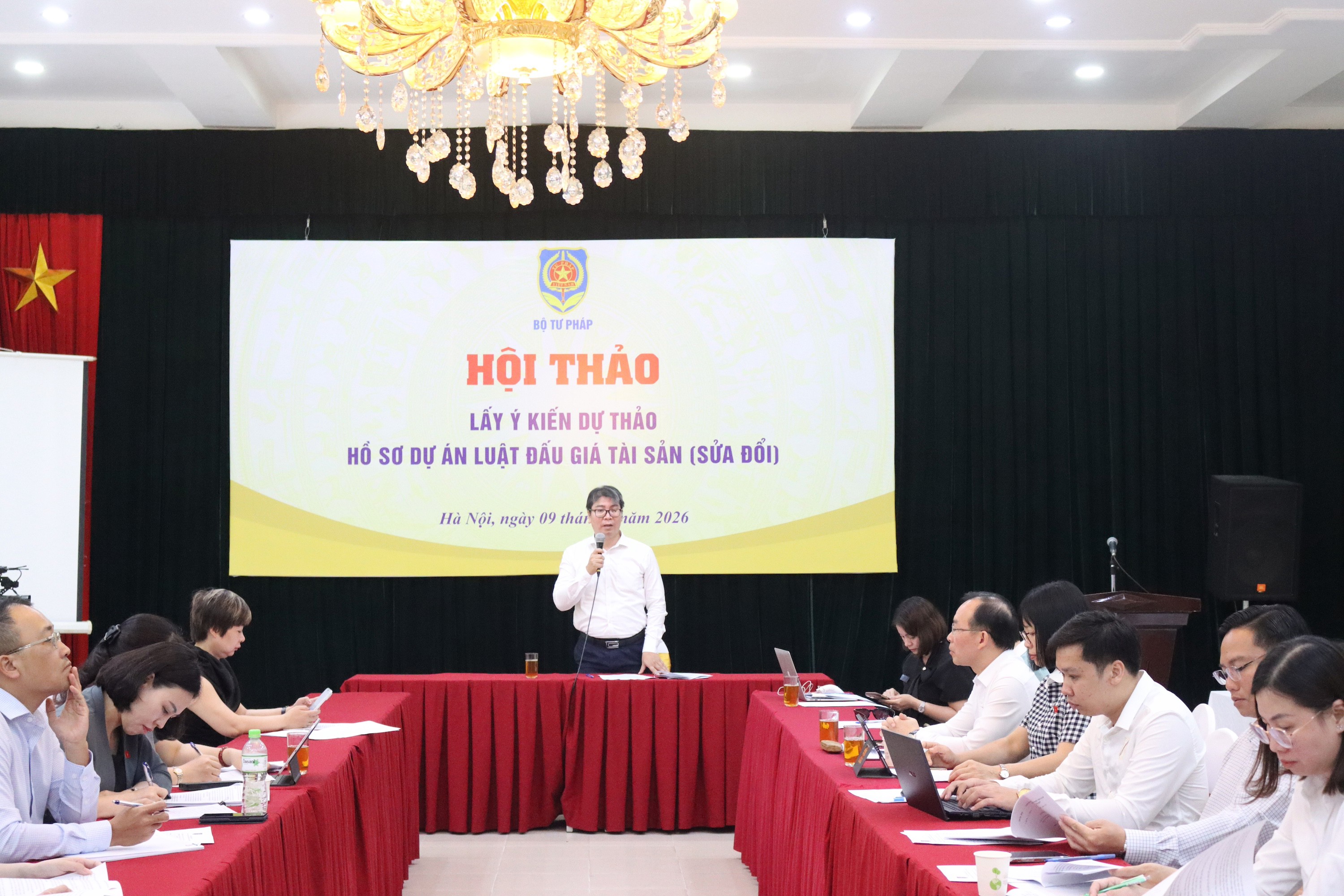 Quang cảnh hội thảo. Ảnh: MOJ.
