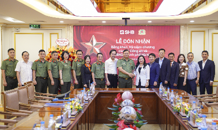 SHB: Xuất sắc trong phong trào toàn dân bảo vệ an ninh Tổ quốc