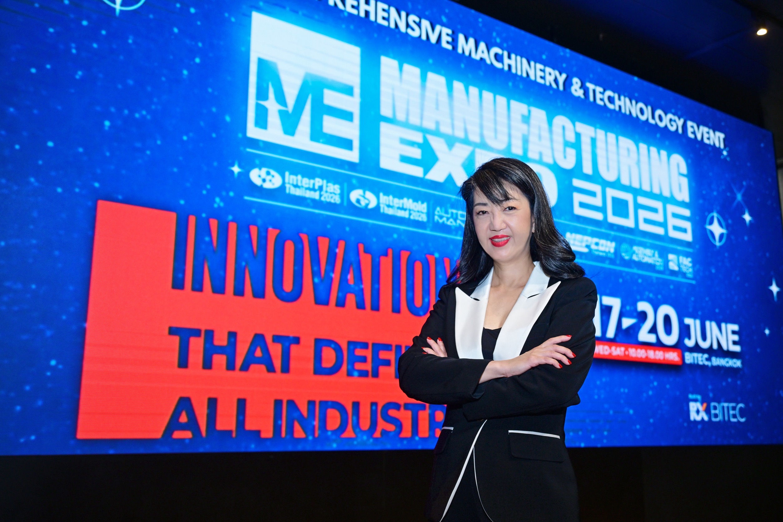 Ms. Varaporn Dhamcharee, Managing Director of RX BITEC (Thailand) Co., Ltd.