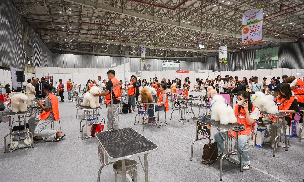 Hơn 250 đơn vị tham gia trưng bày tại triển lãm thú cưng lớn nhất Đông Nam Á Petfair Vietnam 2026
