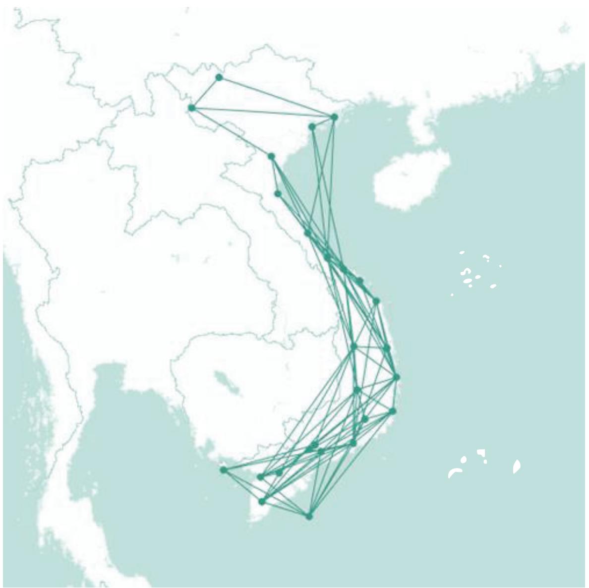87 đường bay tiềm năng cho hàng khôn chặng ngắn nhưng chưa được khai thác. Ảnh minh họa.