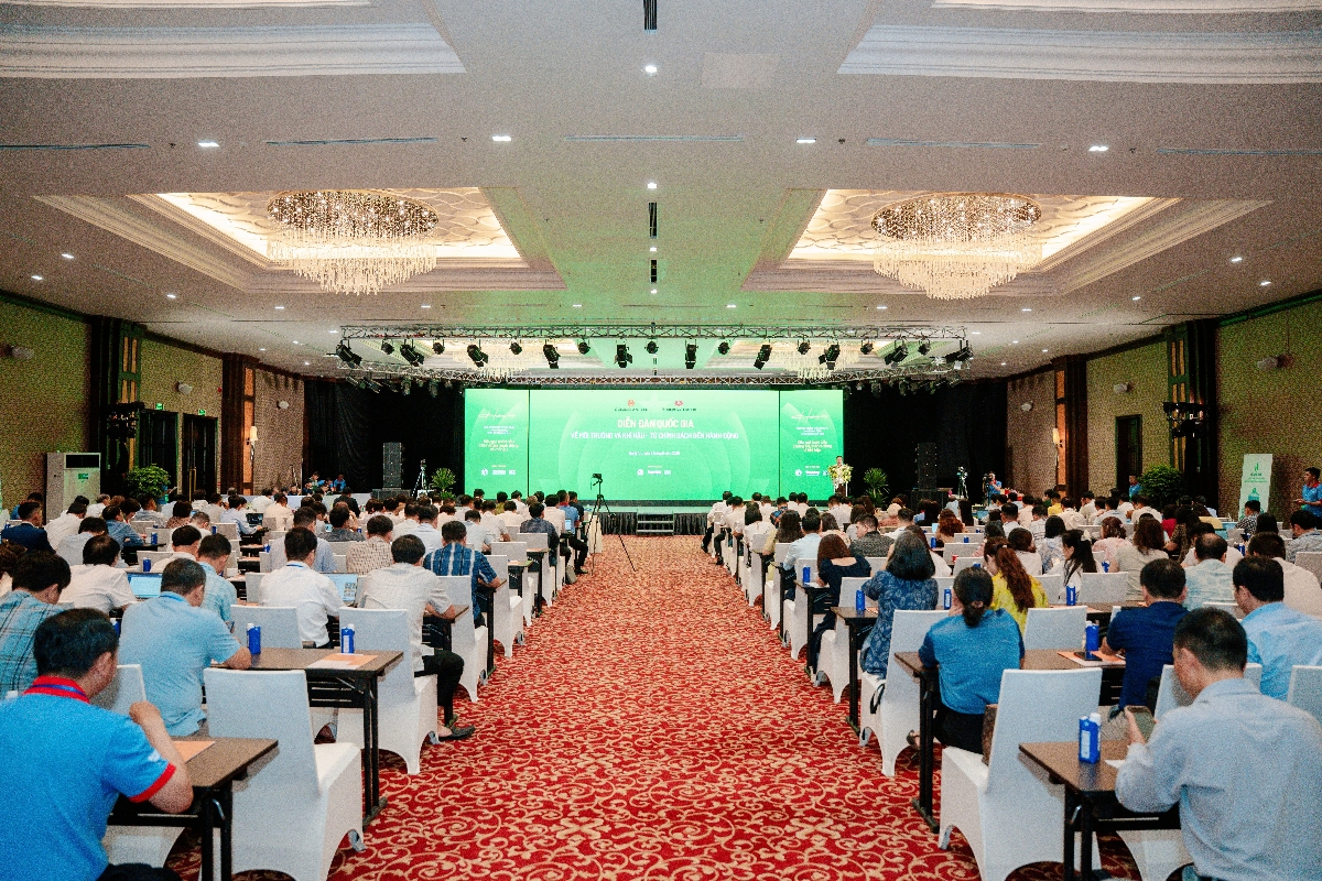 Toàn cảnh Diễn đàn quốc gia về Môi trường và Khí hậu năm 2026 (Ảnh: VN).