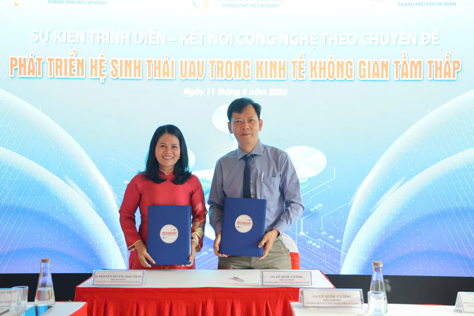Sở Khoa học và Công nghệ TP. Hồ Chí Minh và Sở Khoa học và Công nghệ tỉnh An Giang đã ký kết thỏa thuận hợp tác, sáng 11/6.
