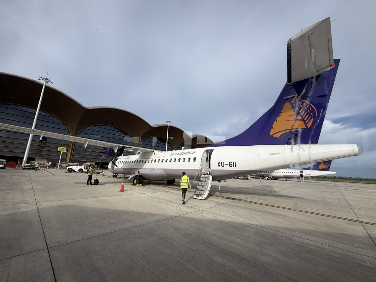 ATR 72-600 đang được khai thác tại đường bay TP. Hồ Chí Minh - Phnompenh bởi Air Cambodia.&nbsp;