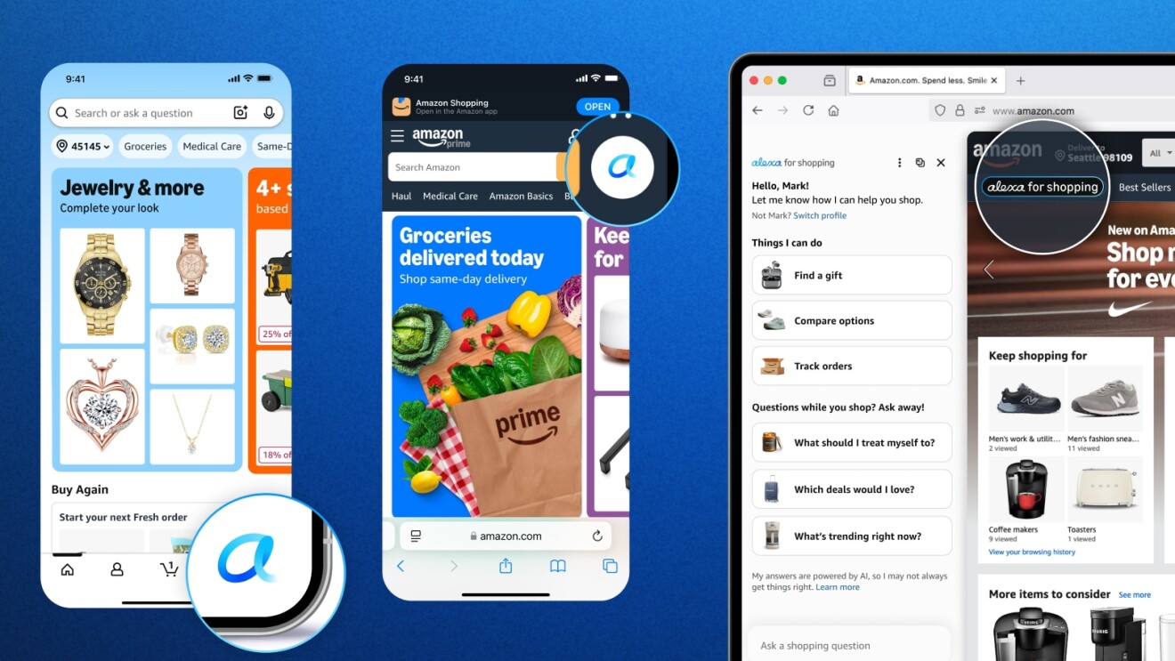 Alexa for Shopping được huấn luyện dựa trên lịch sử mua hàng.