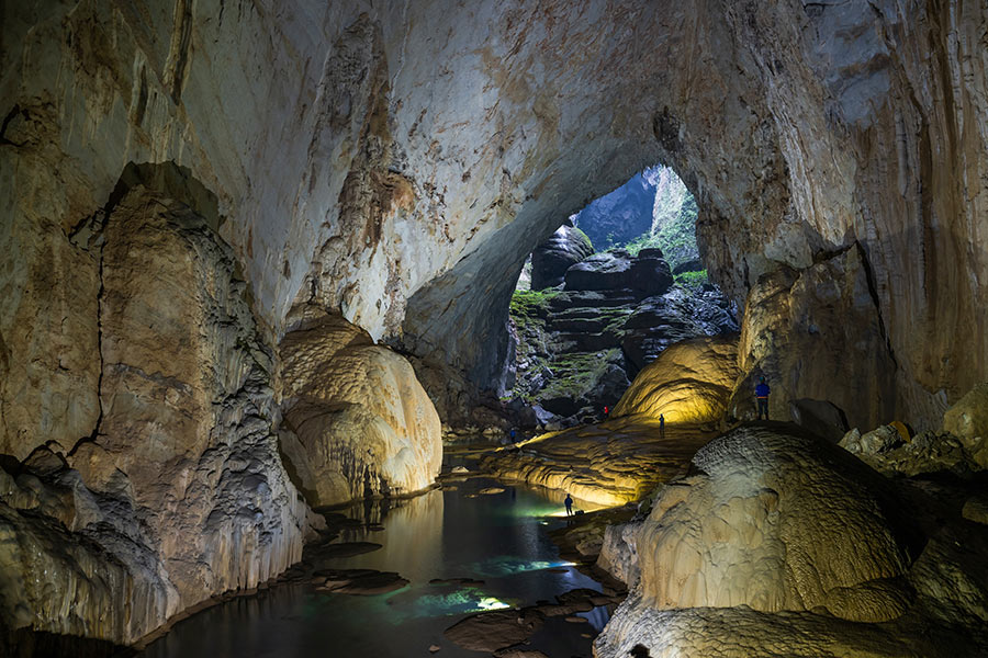 Sơn Đoòng - hang động tự nhiên lớn nhất thế giới. Ảnh: Oxalis Adventure.