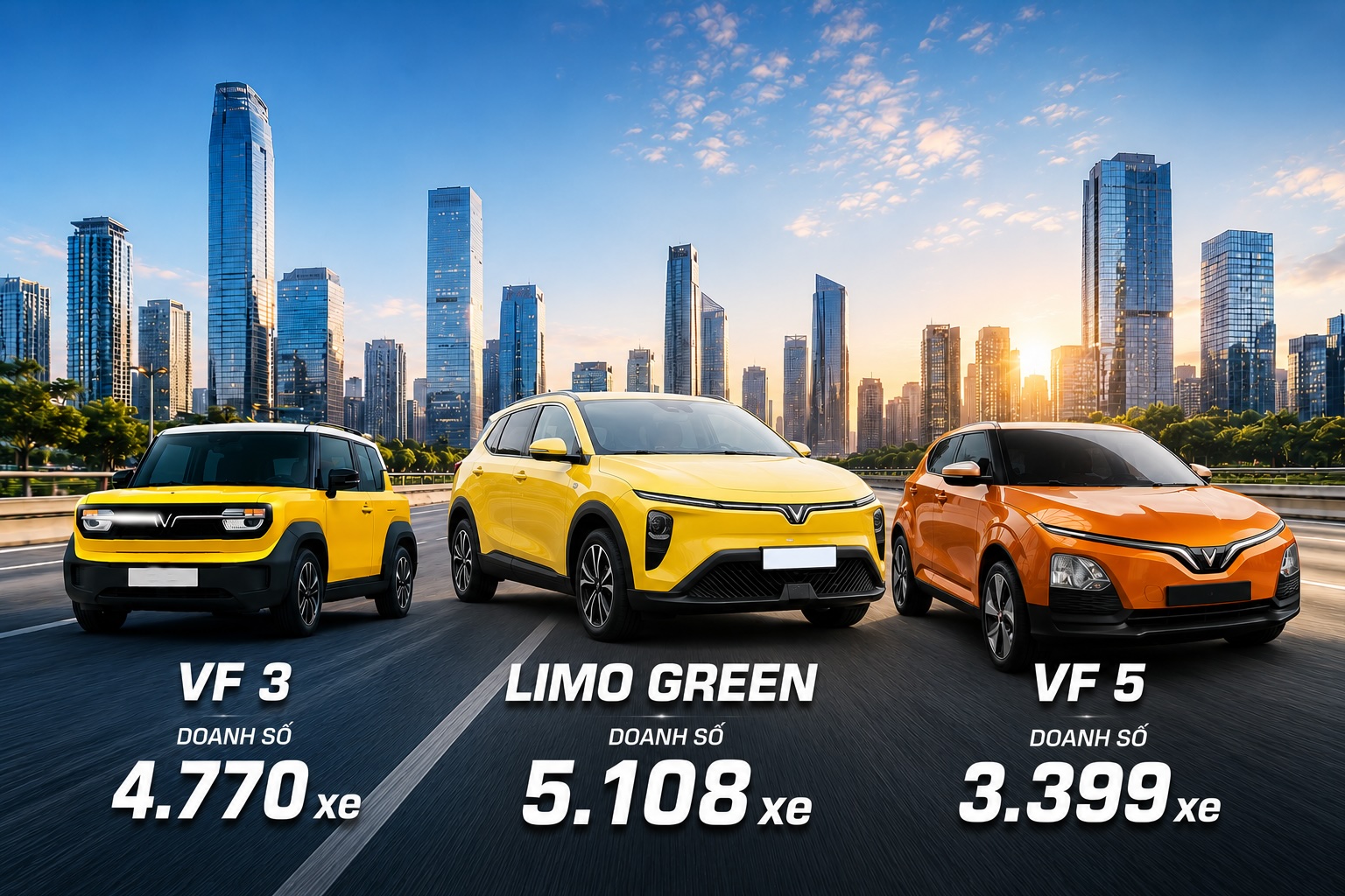 Top 10 xe bán chạy nhất thị trường Việt tháng 5/2026: Xe điện giữ vững "ngôi vương"