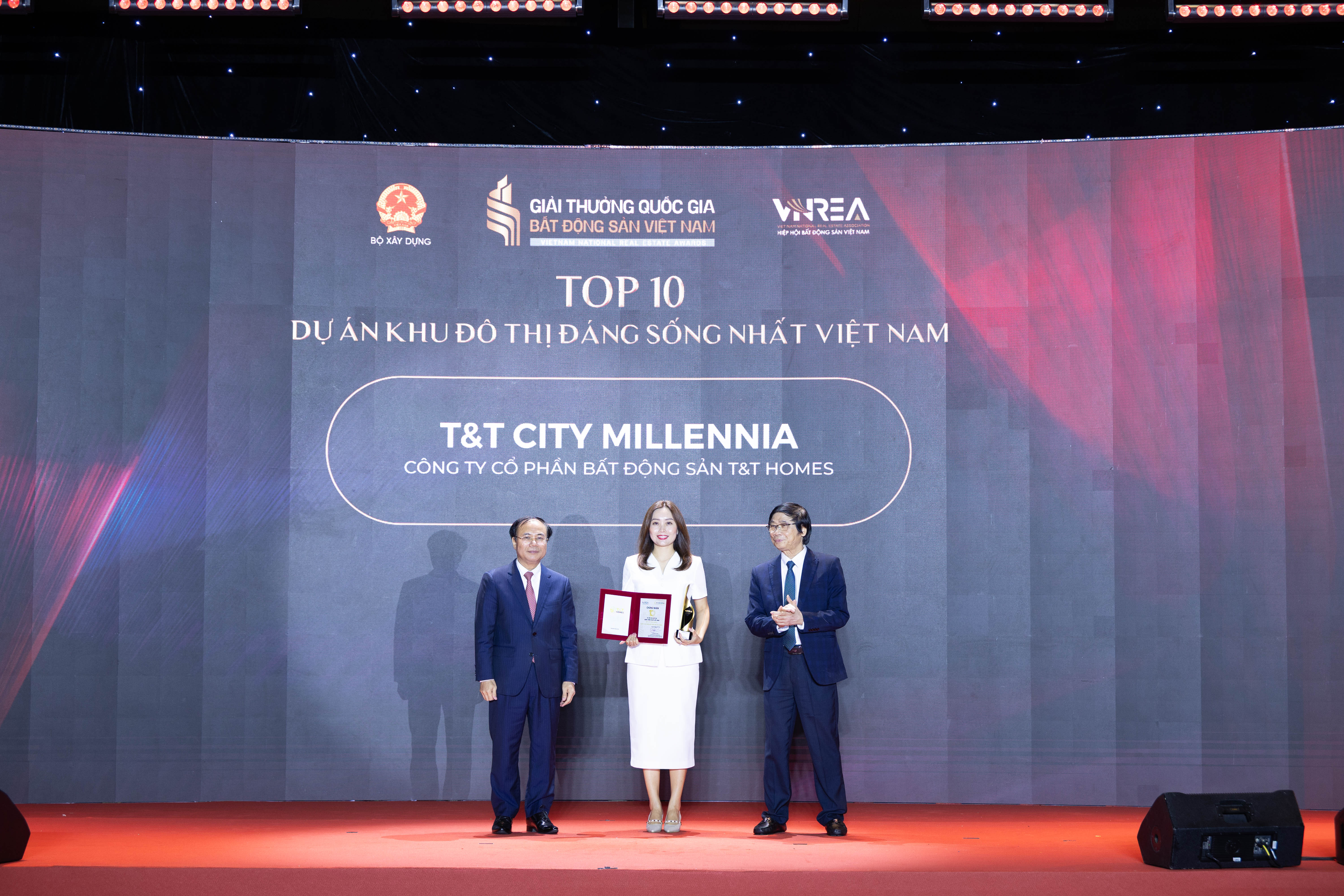 TT City Millennia được vinh danh “Top 10 Dự án Khu đô thị đáng sống nhất Việt Nam”. Ảnh: TT.