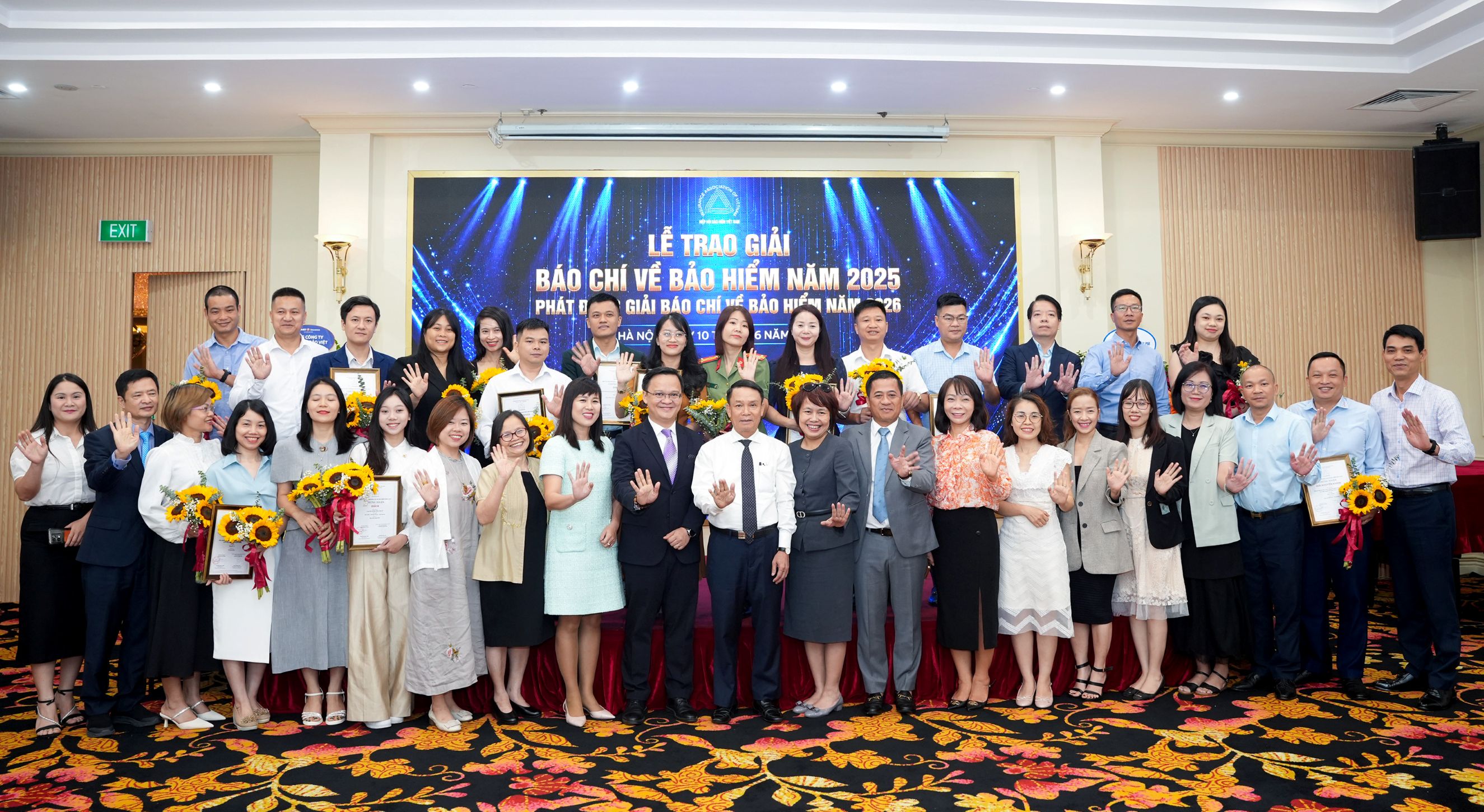 Lễ trao Giải Báo chí về Bảo hiểm năm 2025 và phát động Giải Báo chí về Bảo hiểm năm 2026. Ảnh: Hiệp hội Bảo hiểm Việt Nam.