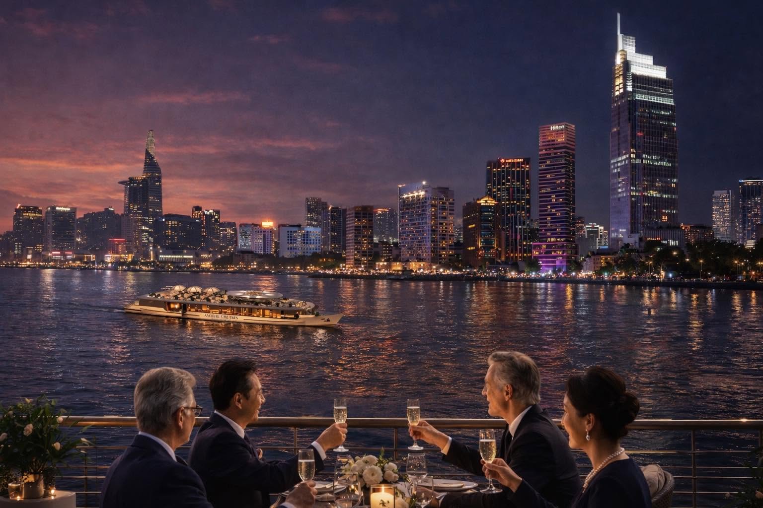 Giai đoạn 2027 - 2028, LuxGroup dự kiến đưa vào khai thác dòng du thuyền ngủ đêm.