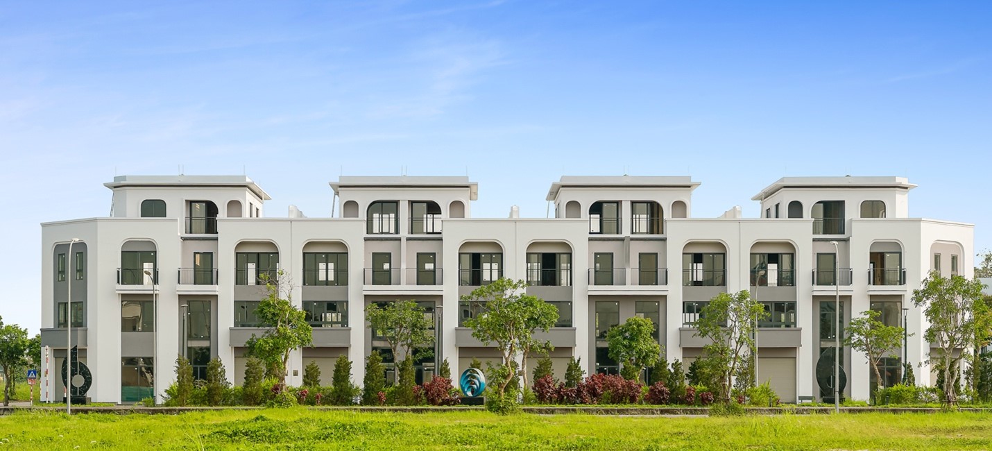 Cận cảnh Shophouse ROX Living Đức Thọ. Ảnh: ROX Living Đức Thọ.