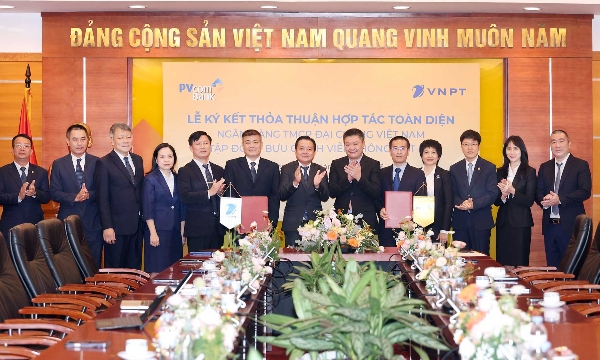 PVcomBank và VNPT hợp tác chiến lược, kết nối sức mạnh tài chính và công nghệ số