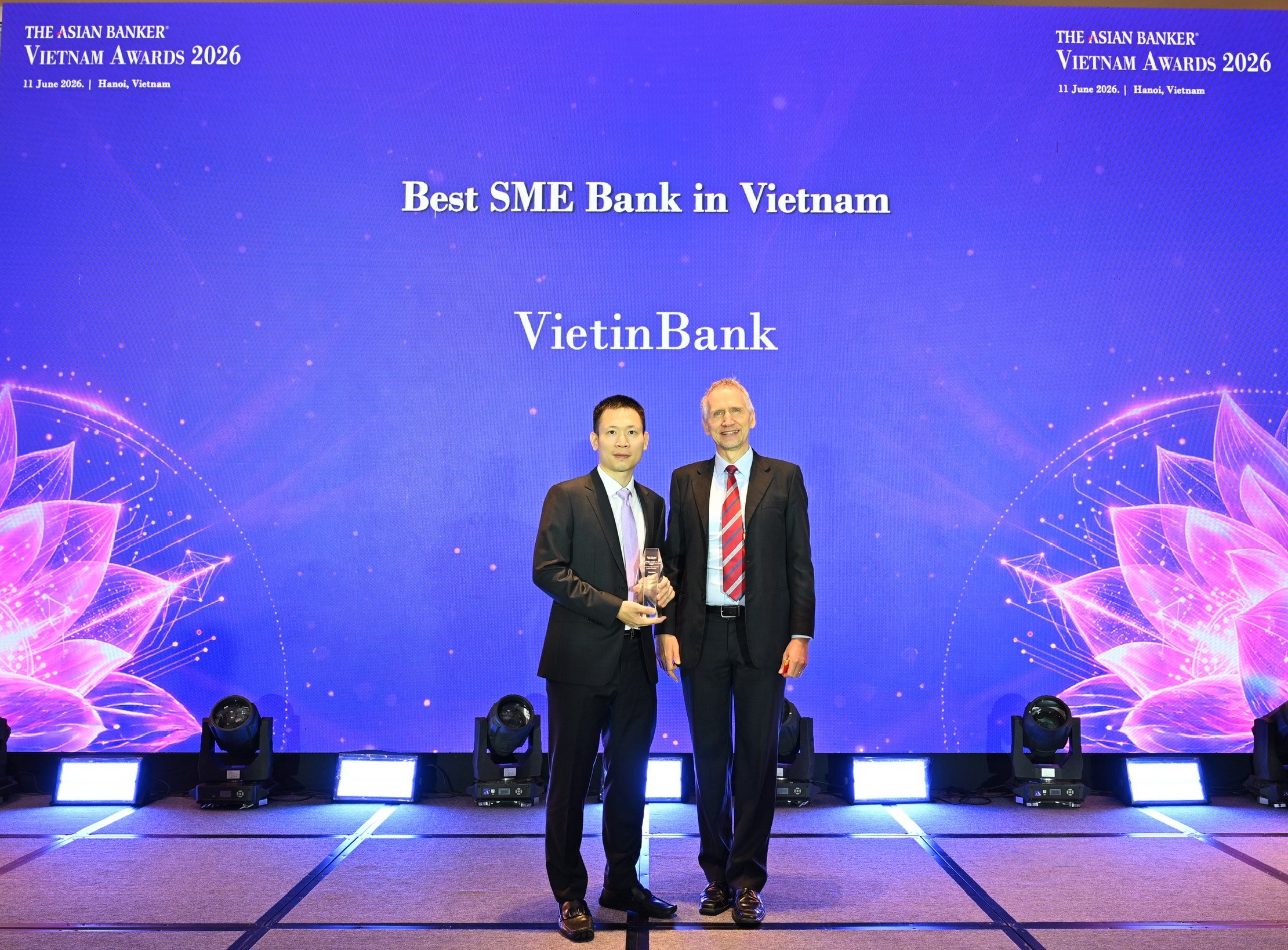 VietinBank là Ngân hàng SME tốt nhất Việt Nam 6 năm liên tiếp. Ảnh: VietinBank.