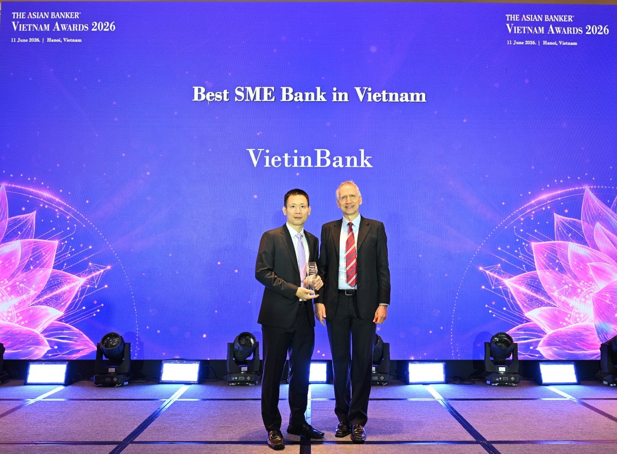 VietinBank là Ngân hàng SME tốt nhất Việt Nam 6 năm liên tiếp. Ảnh: VietinBank.