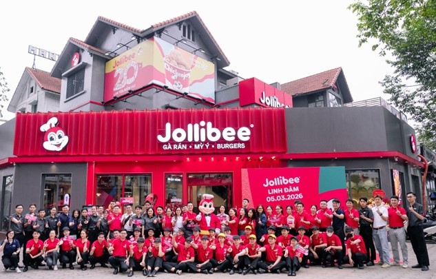 Jollibee chính thức triển khai mô hình nhượng quyền thương hiệu tại Việt Nam. Ảnh:&nbsp;Jollibee Việt Nam.