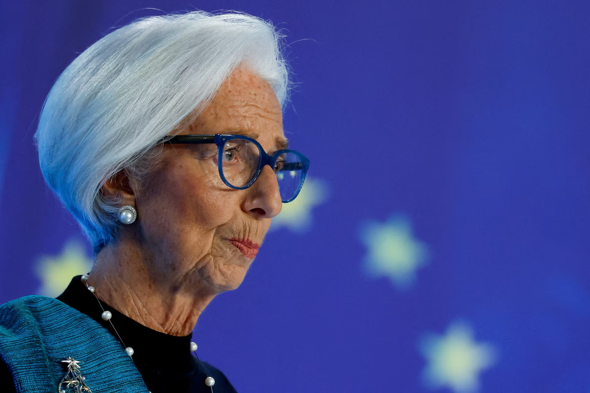 Chủ tịch ECB Christine Lagarde - Ảnh: Reuters.