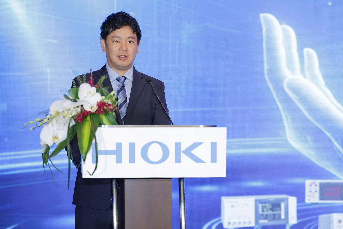 Ông Kazuhiro Takezawa, Tổng Giám đốc Hioki Electric Vietnam