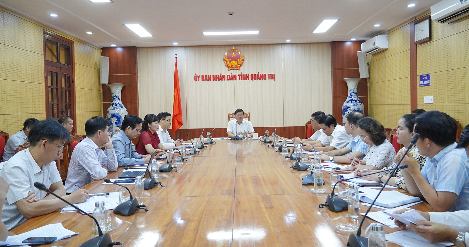 Toàn cảnh buổi làm việc