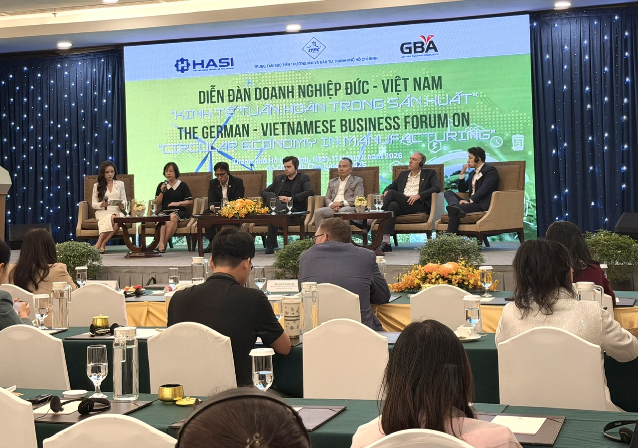 Diễn đàn Doanh nghiệp Đức – Việt Nam với chủ đề "Kinh tế tuần hoàn trong sản xuất"