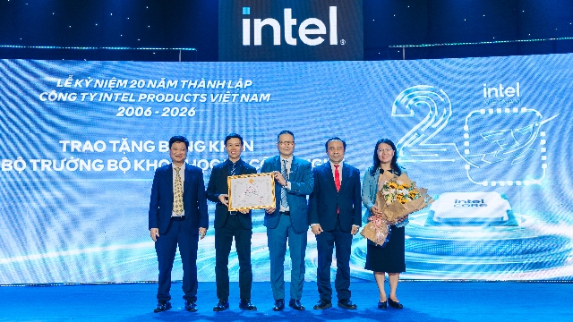 Sau 20 năm, Intel Products Việt Nam cán mốc xuất khẩu 110 tỷ USD