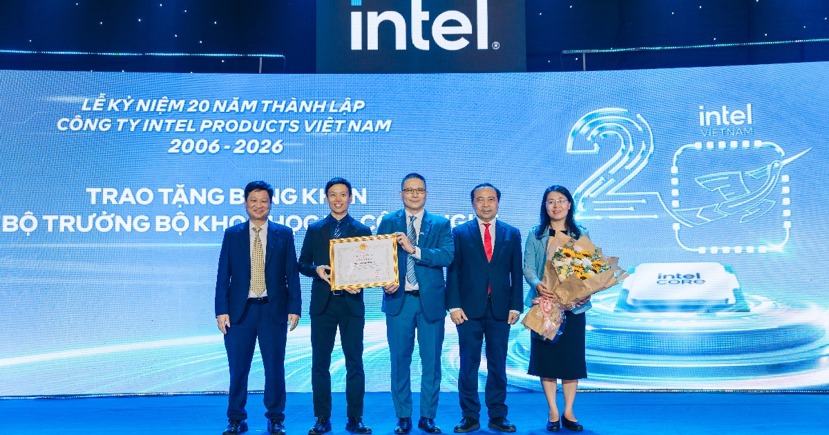Sau 20 năm, Intel Products Việt Nam cán mốc xuất khẩu 110 tỷ USD