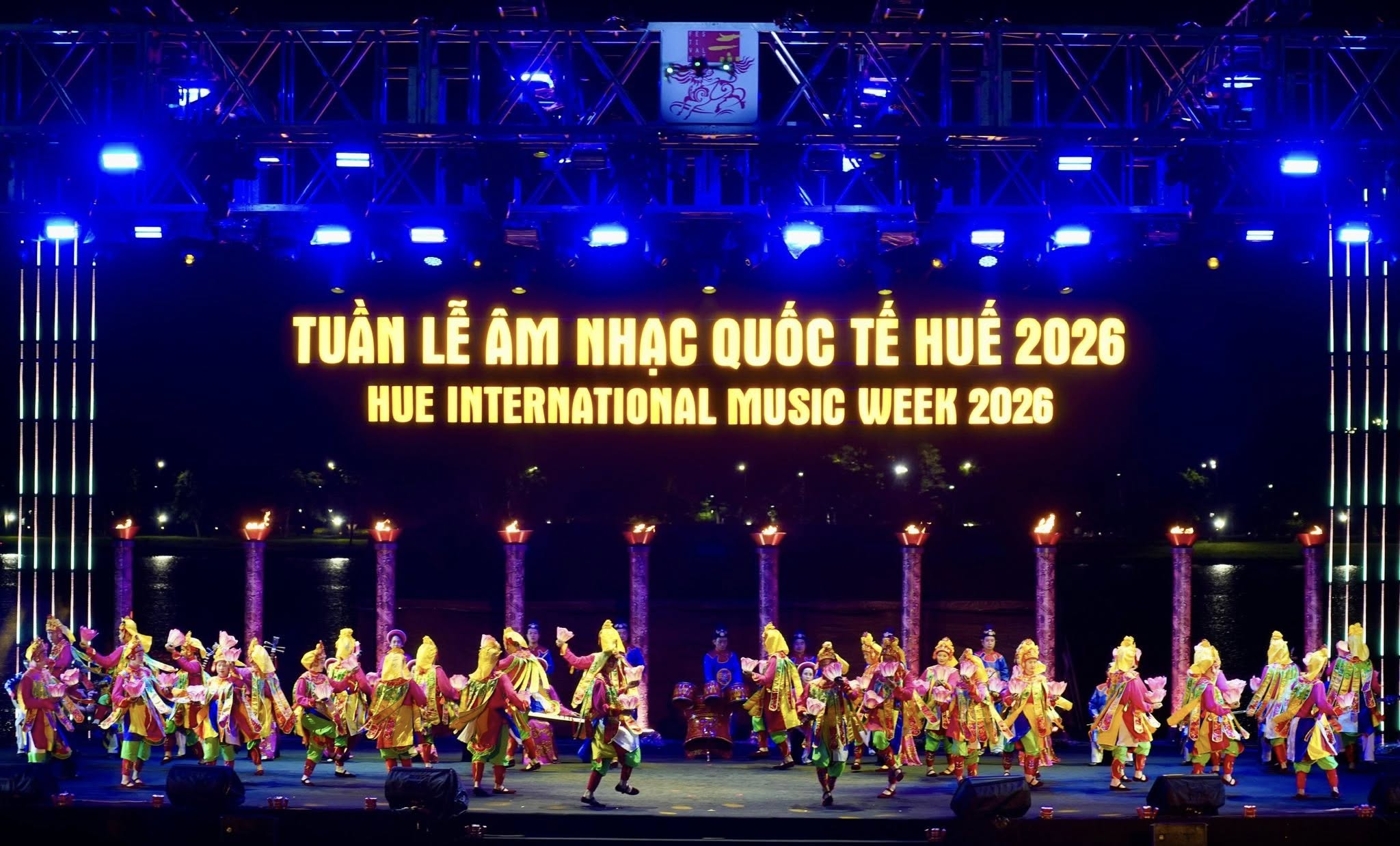 Tuần lễ Âm nhạc Quốc tế Huế 2026 quy tụ nhiều đoàn nghệ thuật trong nước và quốc tế.