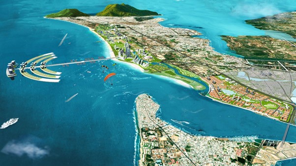 The Light City nằm giữa giữa ba phân khu chức năng quan trọng của Vũng Tàu. Ảnh dự án.