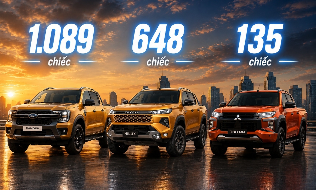 [Infographic] Bức tranh thị phần xe bán tải Việt tháng 5/2026