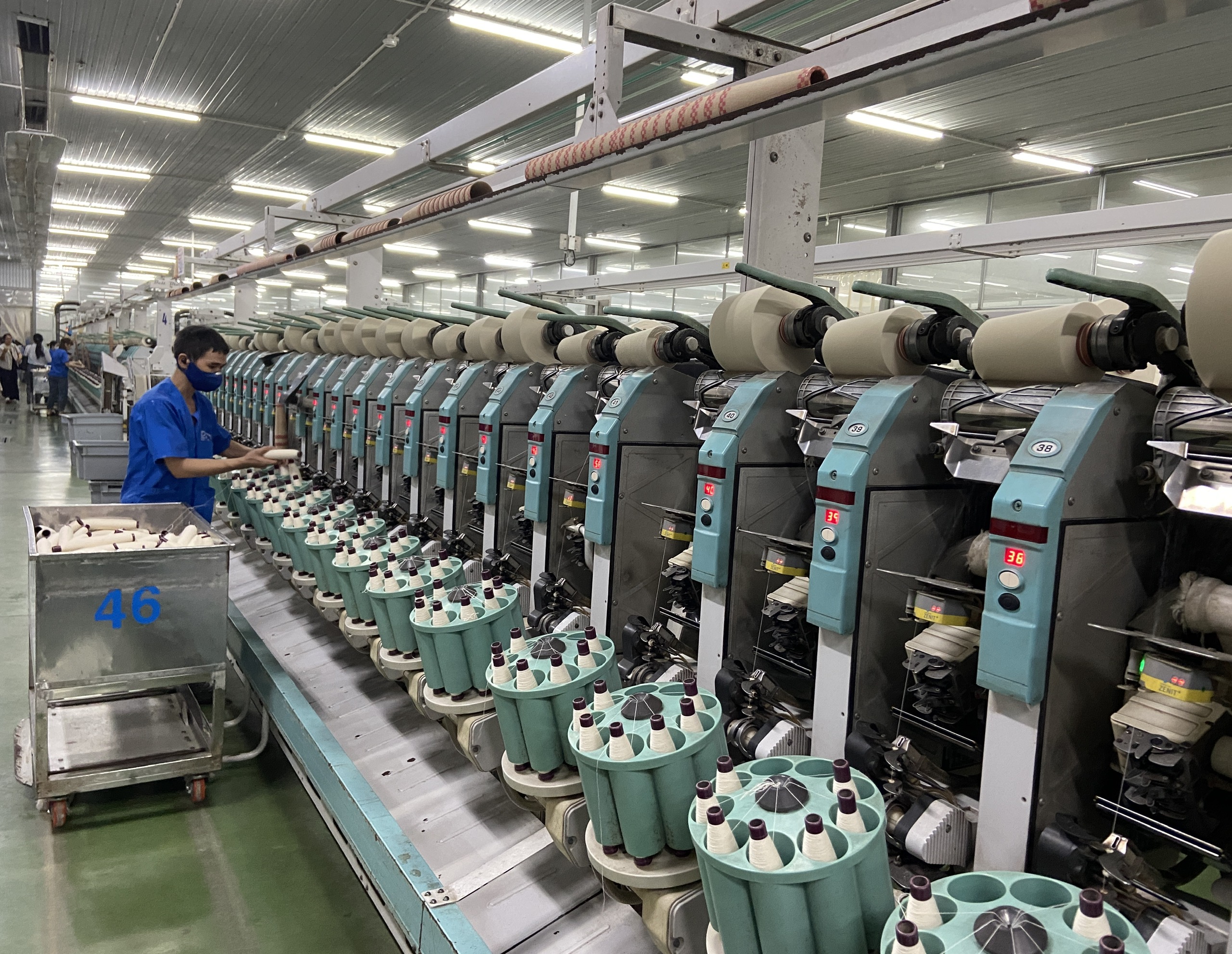 Ngành sợi đóng vai trò dẫn dắt kết quả chung của ngành dệt may 6 tháng đầu năm 2026.