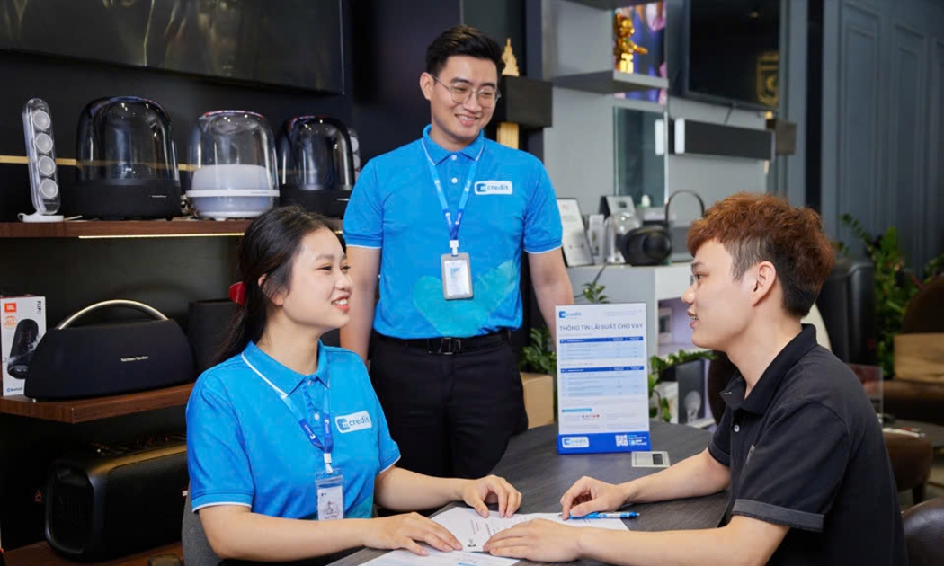 Được thành lập từ năm 2016, Mcredit hiện cung cấp các sản phẩm tài chính tiêu dùng như cho vay tiền mặt, cho vay trả góp và thẻ tín dụng. Ảnh: Mcredit.