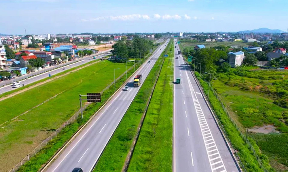 Cao tốc Hà Nội - Thái Nguyên.