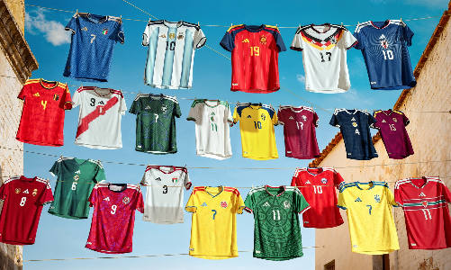 Vải polyester tái chế được sử dụng cho áo đấu World Cup 2026
