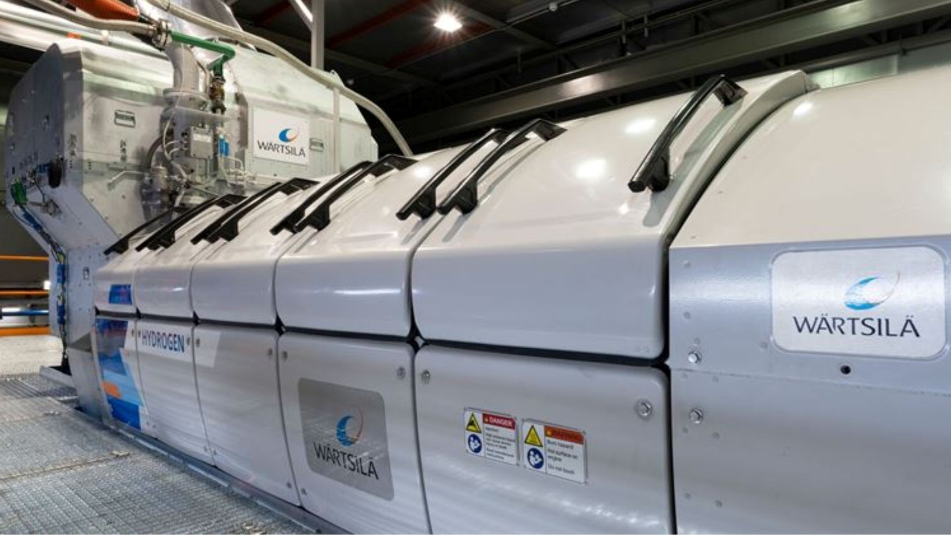 Công nghệ động cơ hydro được kỳ vọng đáp ứng nhu cầu điện ổn định của các ngành công nghiệp tiêu thụ nhiều năng lượng. Ảnh: Wartsila